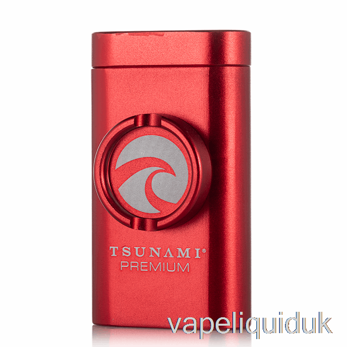 Tsunami Dugout and Grinder Red Vape Juice
